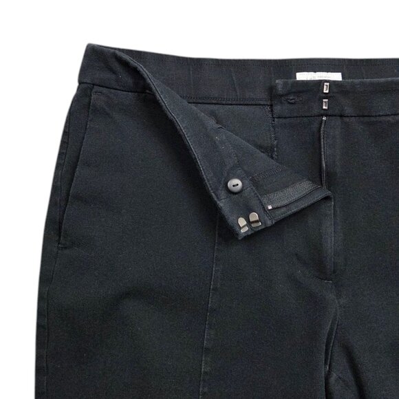 J Jill Premium Bi Stretch Pants Womens 14 Black Mid Rise Trouser PILLING - Picture 4 of 11
